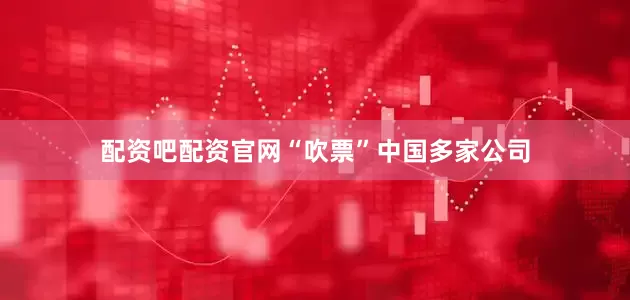 配资吧配资官网“吹票”中国多家公司