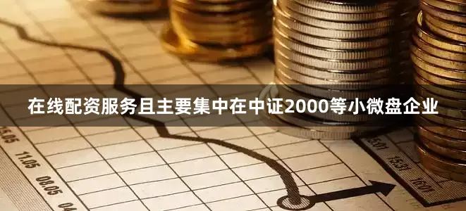 在线配资服务且主要集中在中证2000等小微盘企业
