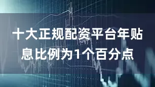 十大正规配资平台年贴息比例为1个百分点